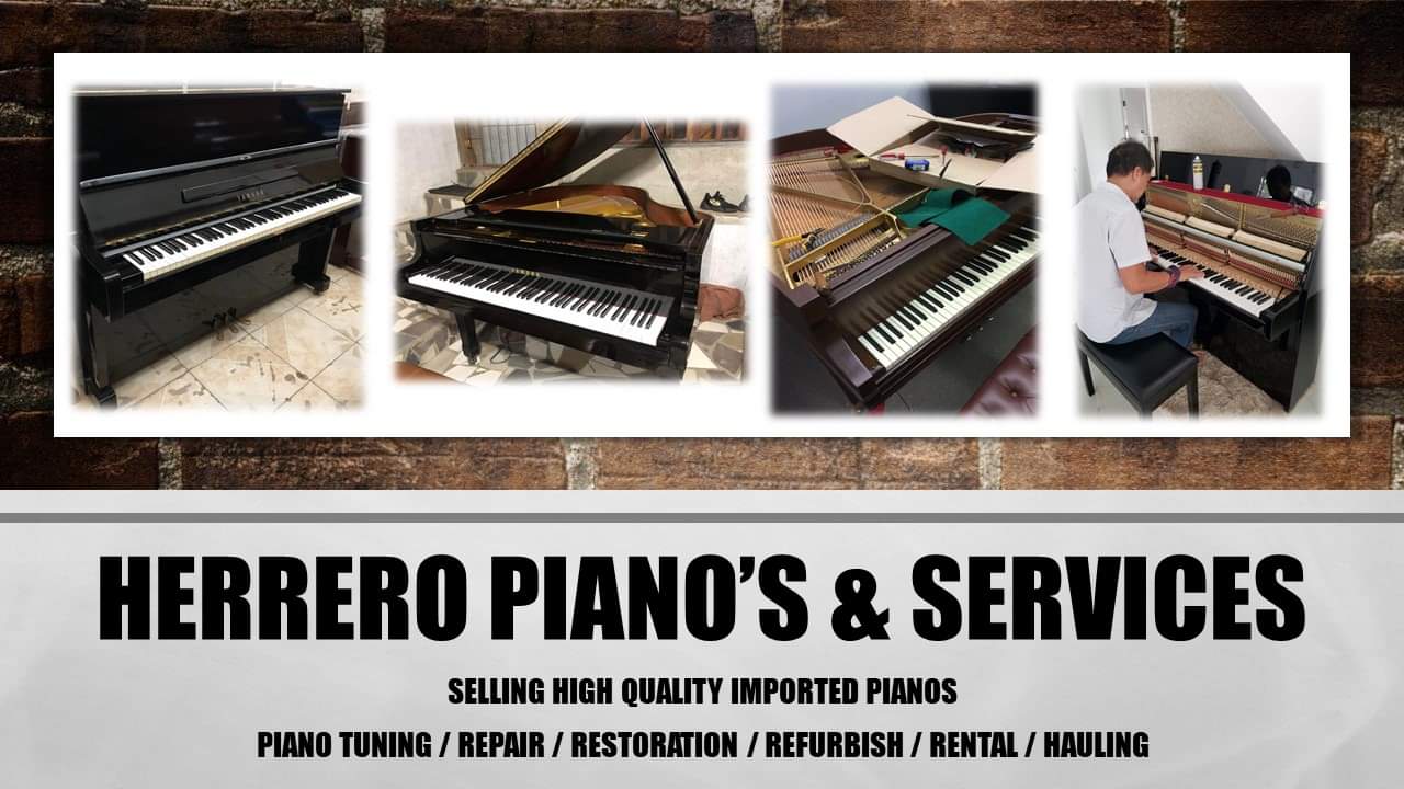 R. Herrero Pianos & Services Facebook ad: BOOK WITH US NOW!