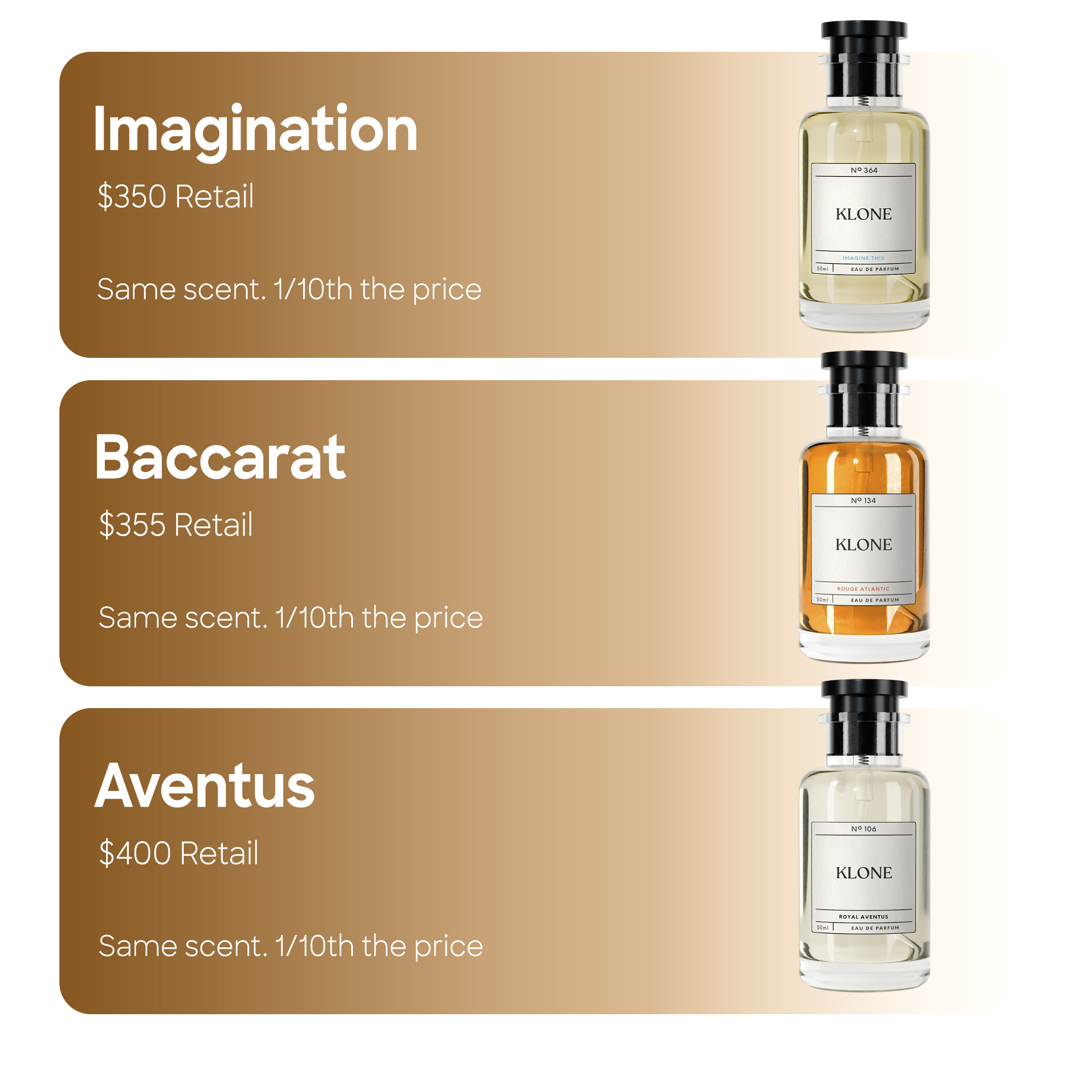 Klone Scents Facebook ad