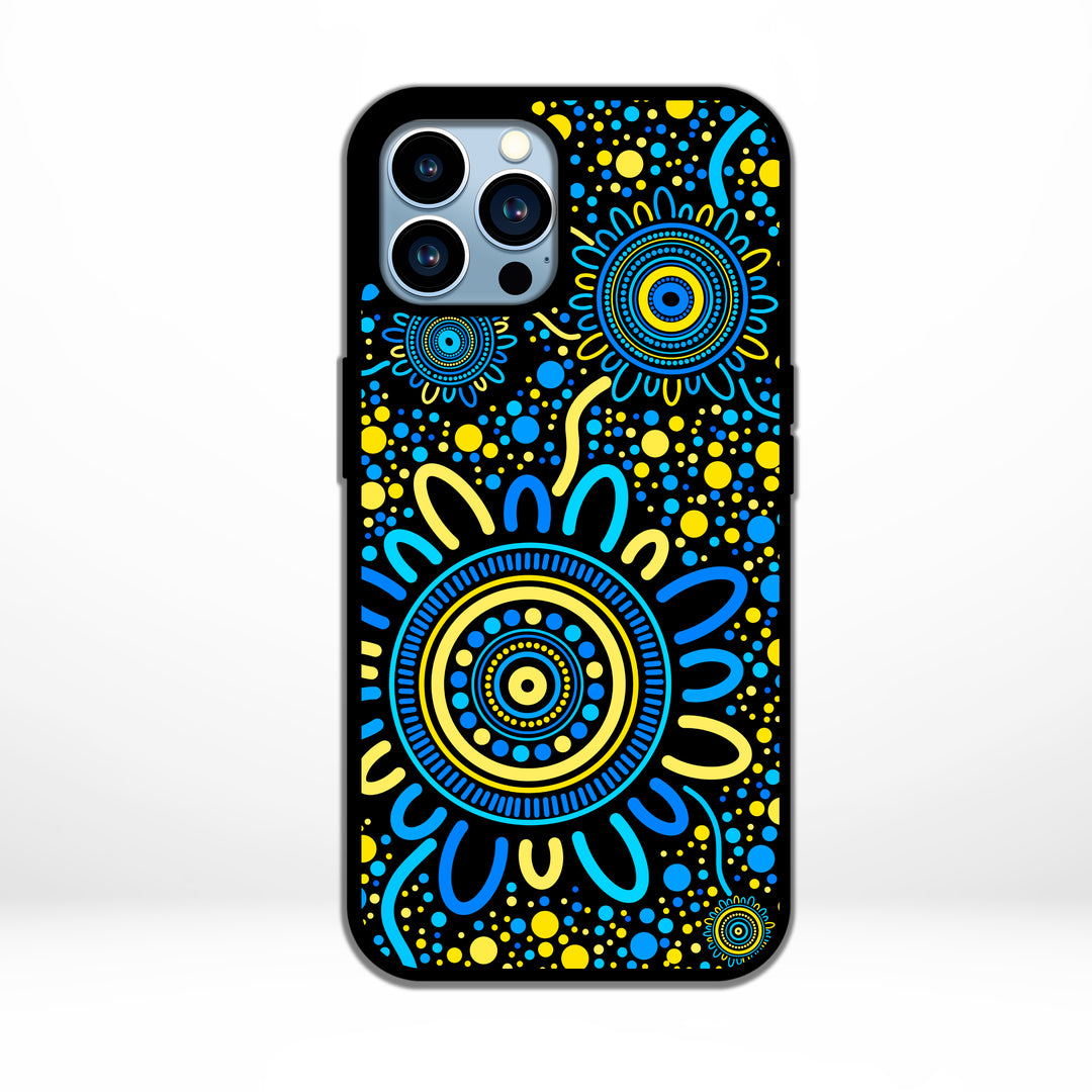 Ashwin Aboriginal Art Facebook ad: 2 for $50 iPhone Cases