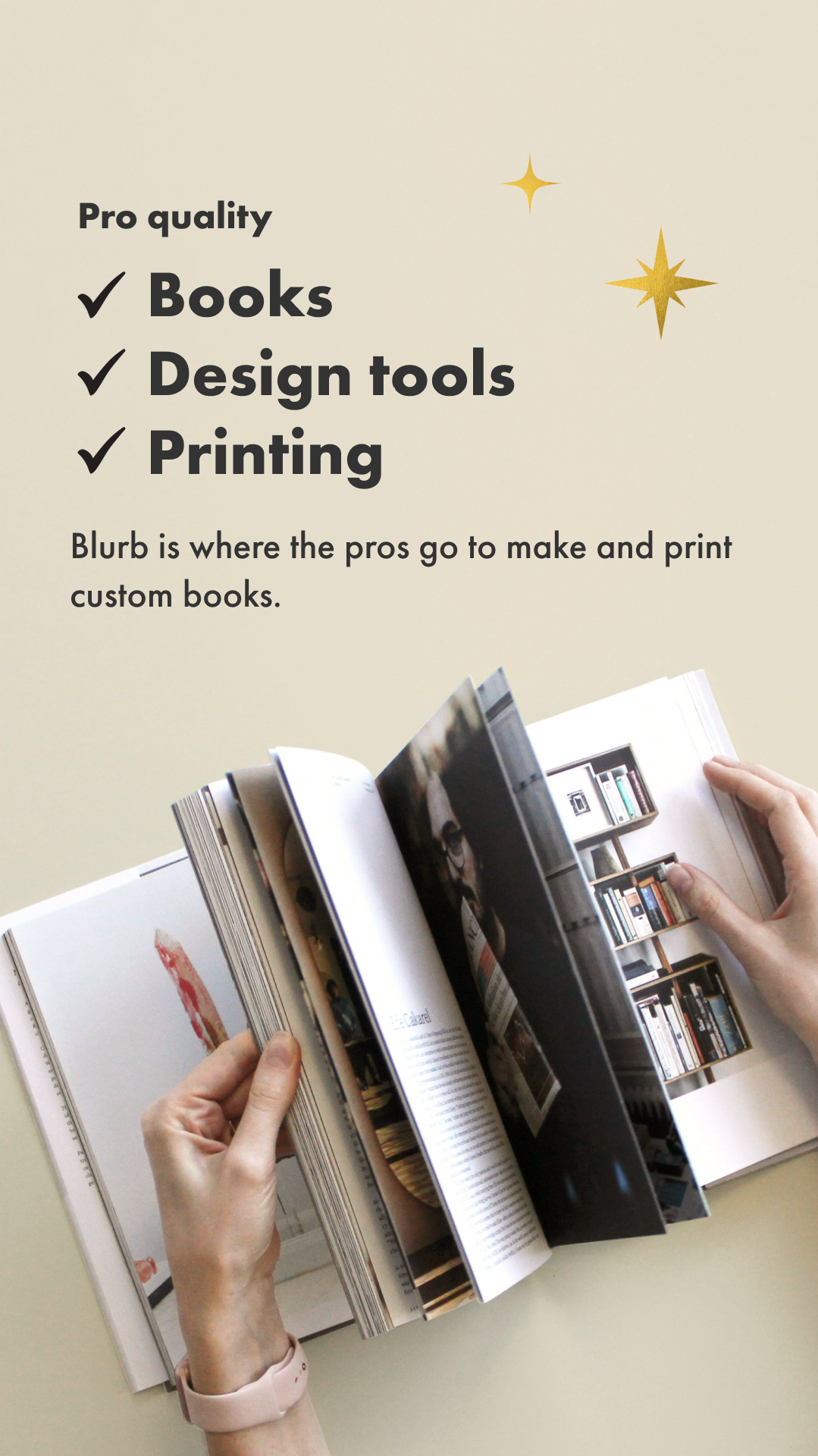 Blurb Books Facebook ad