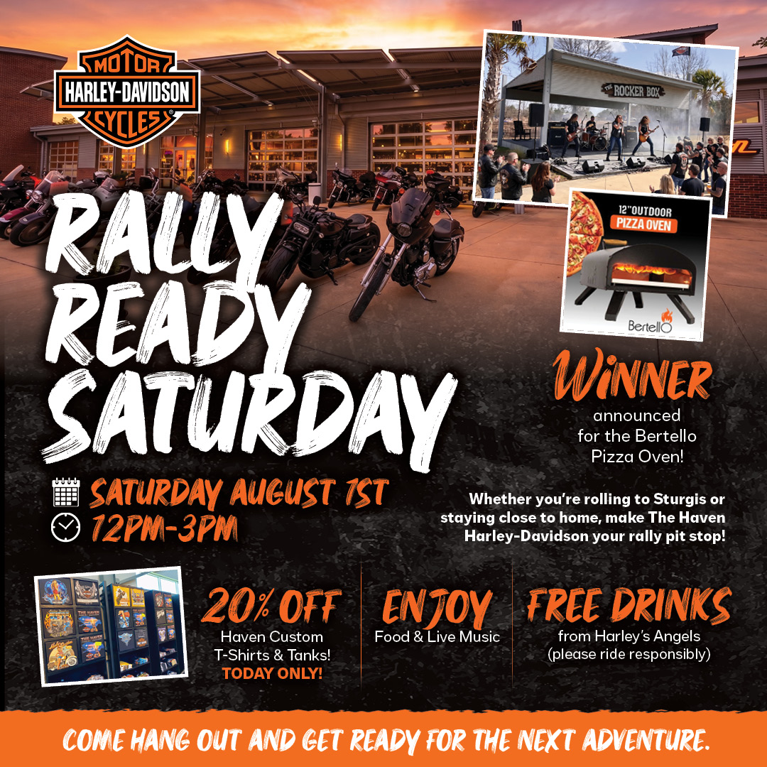 The Haven Harley-Davidson Facebook ad: Join Us!
