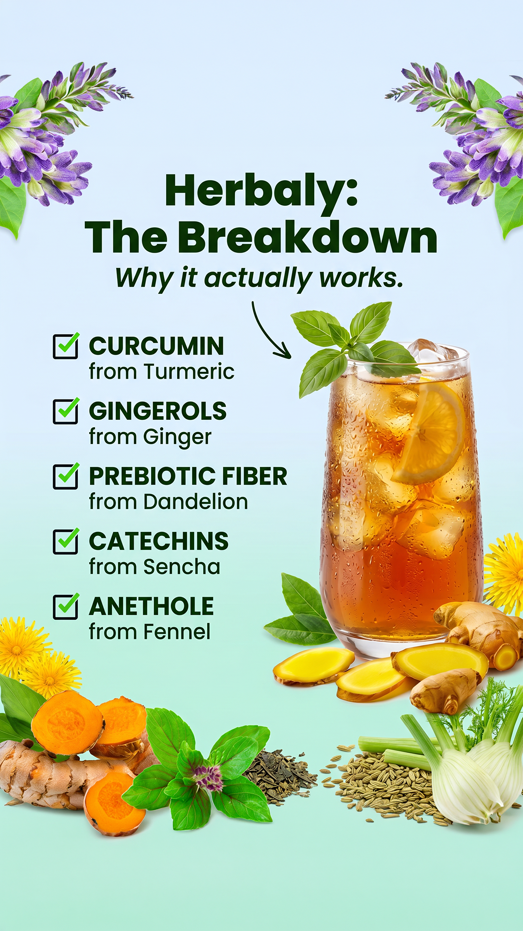 Herbaly Facebook ad
