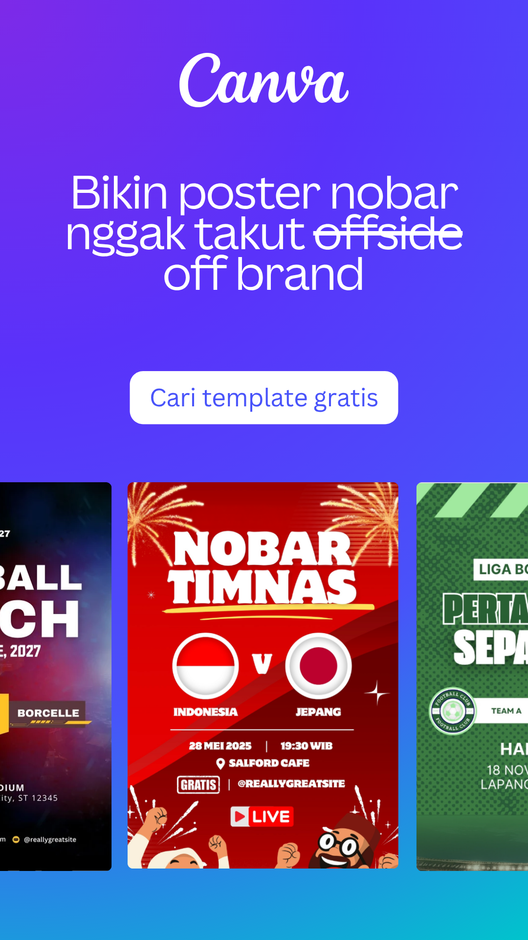 Canva Facebook ad