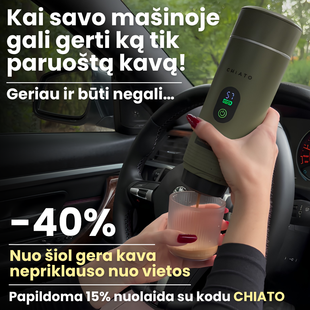 Kavos Draugas Facebook ad: Iki -40% + kodas: CHIATO