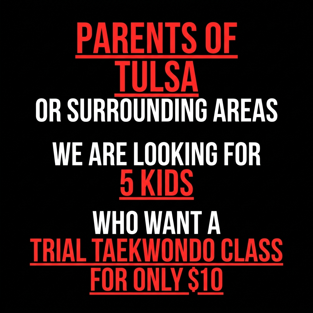 Wolfe Pack Taekwondo Facebook ad