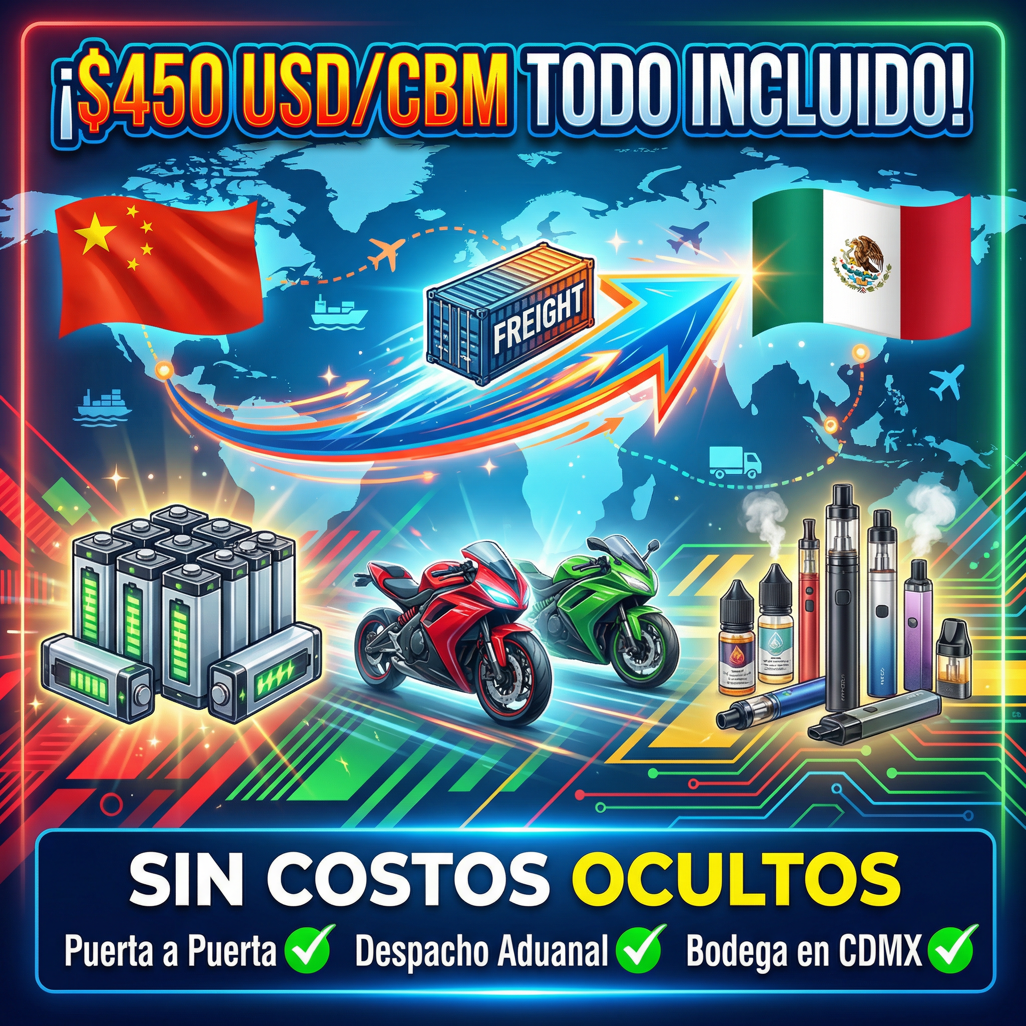 Freight Assistant-Mateo Facebook ad: Solicitar Cotización