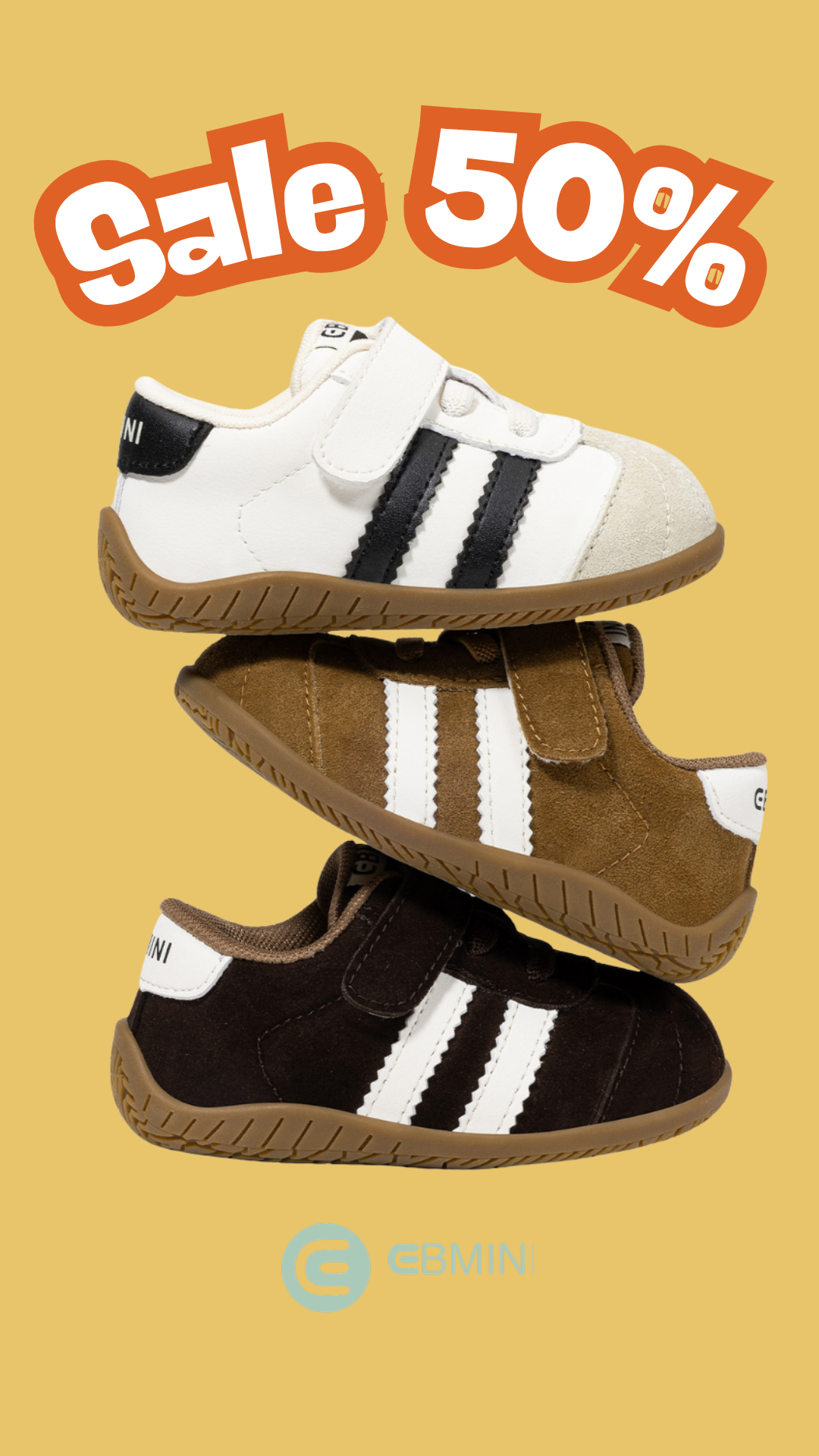 Ebmini - Kinder Barfußschuhe Facebook ad