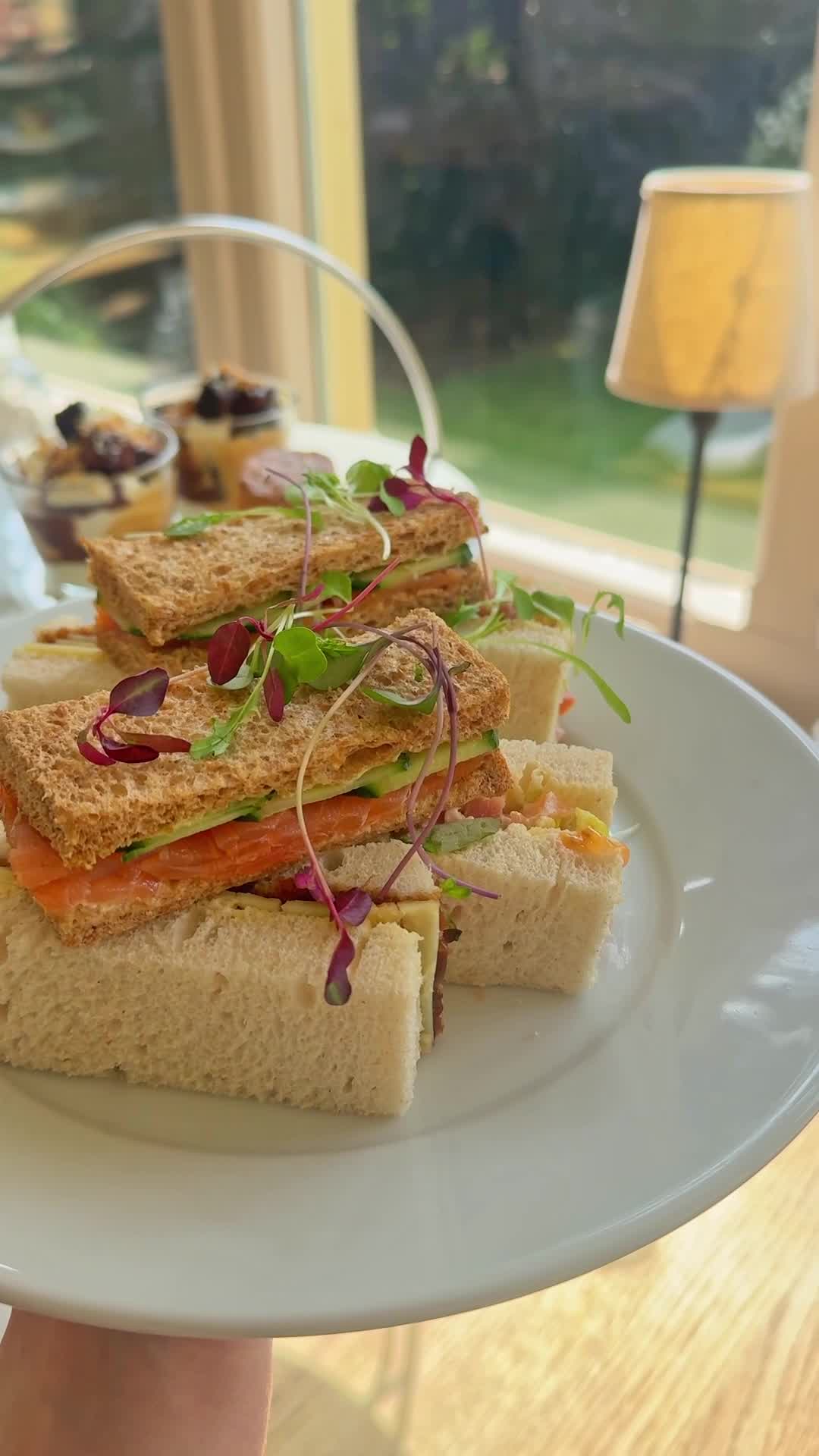 Eslington Manor Facebook ad: Afternoon Tea