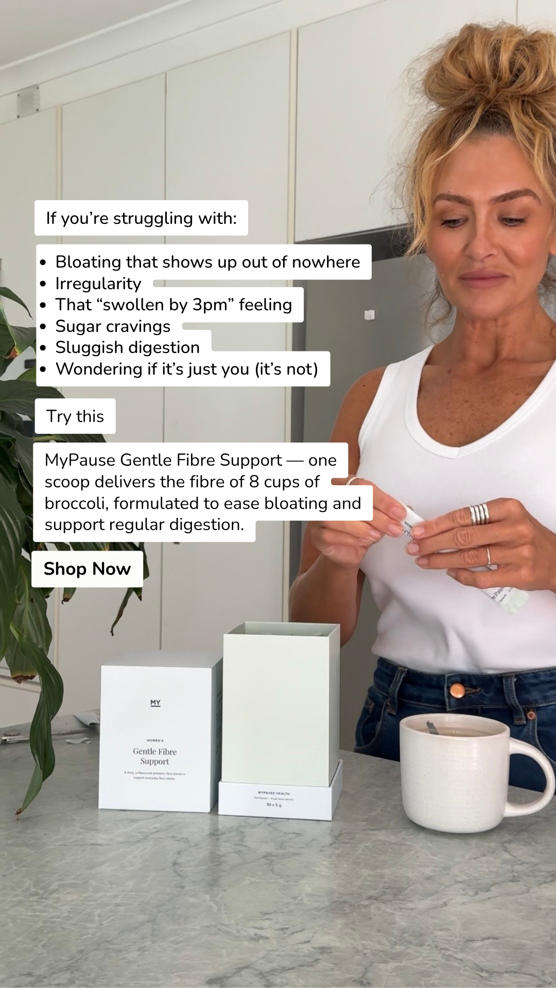 MyPause Health Facebook ad