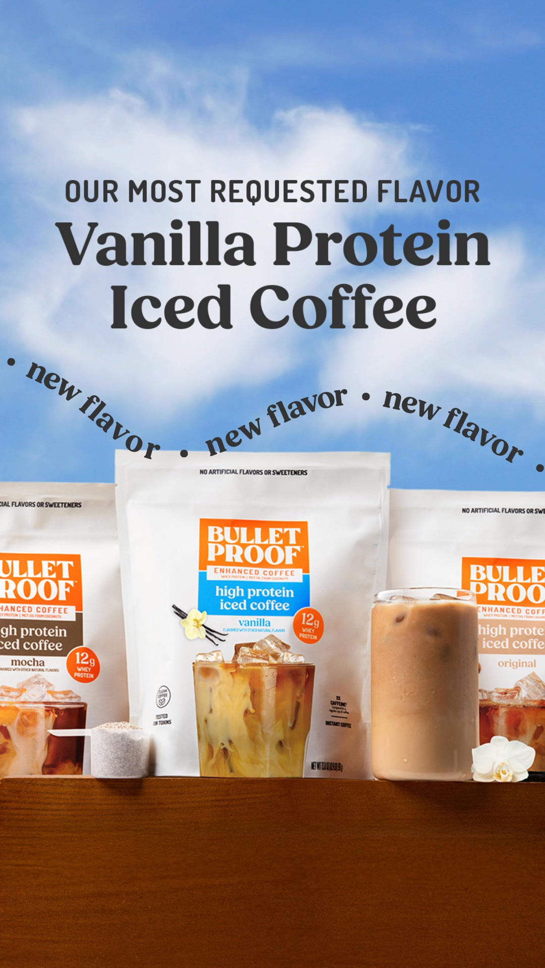 Bulletproof Facebook ad: Coffee with Muscle Support