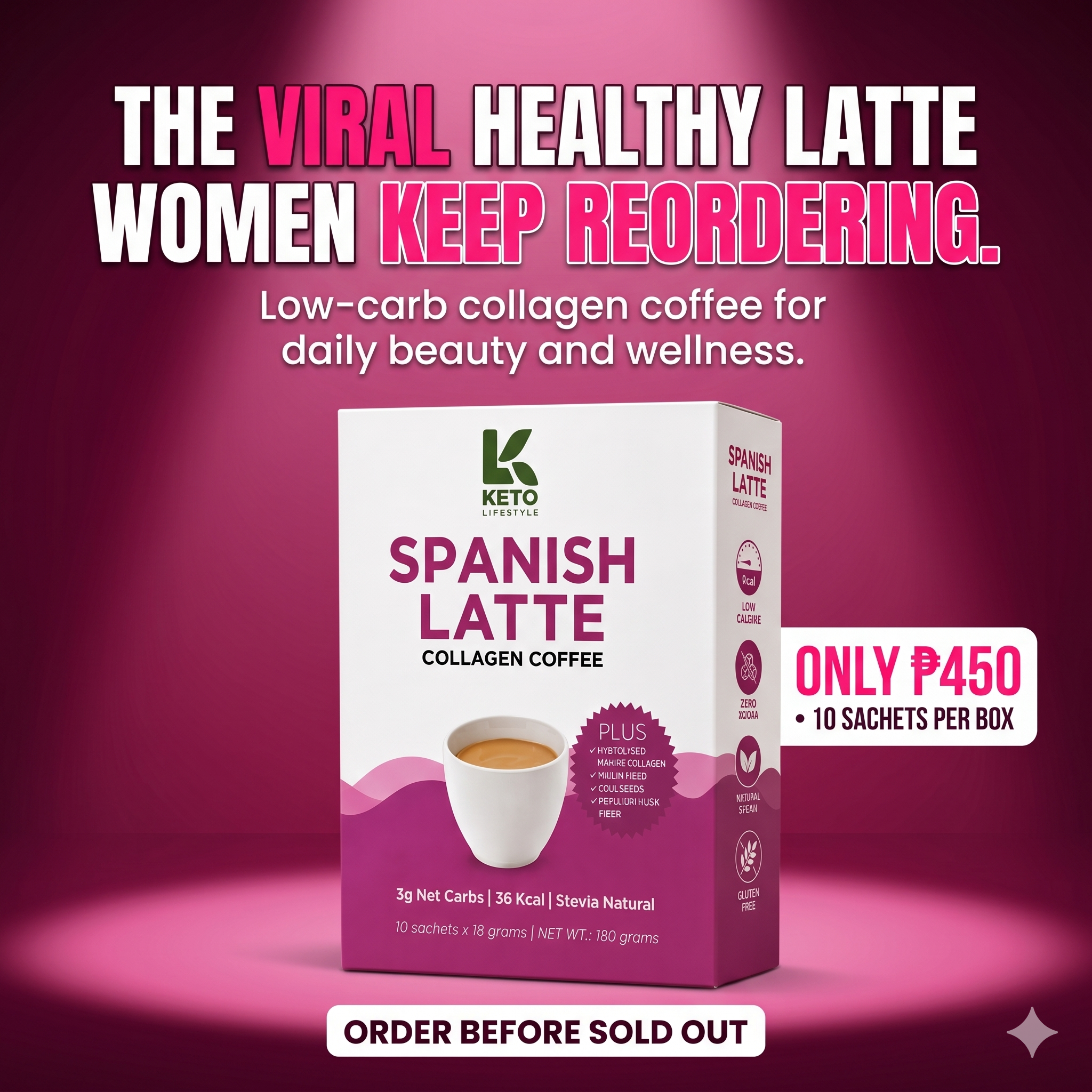 Keto Lifestyle PH Facebook ad