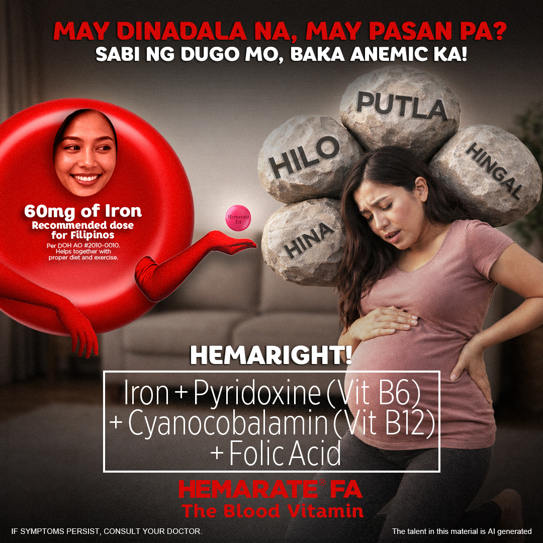 Hemarate FA Facebook ad: The Blood Vitamin