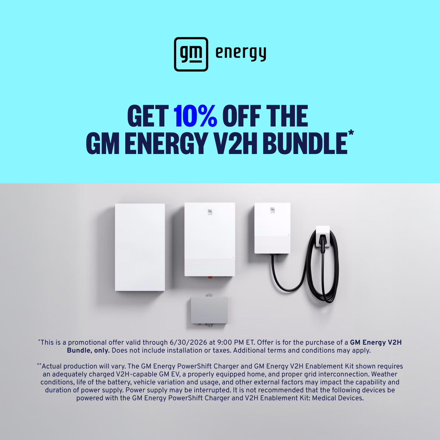GM Energy Facebook ad