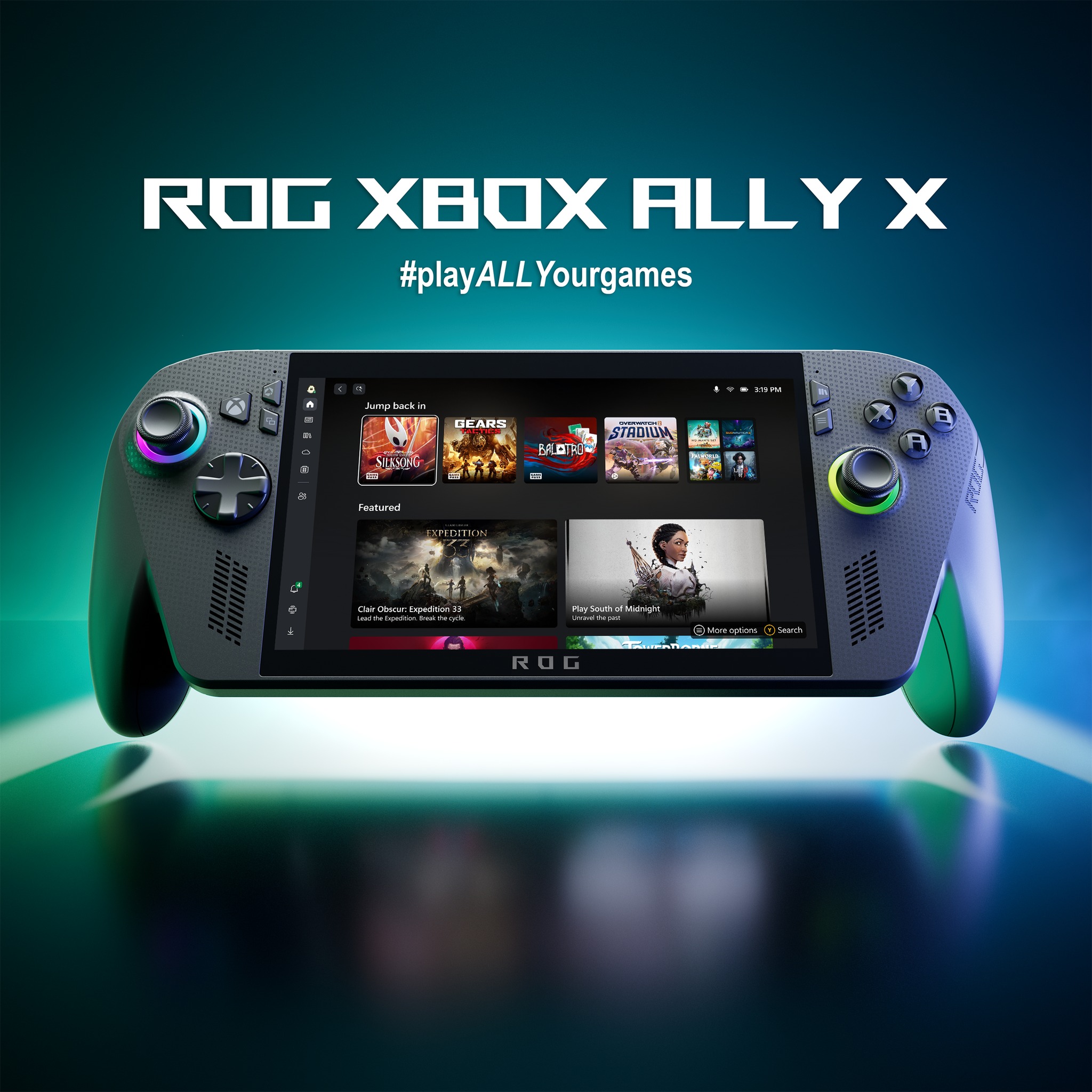 ASUS Republic of Gamers Facebook ad