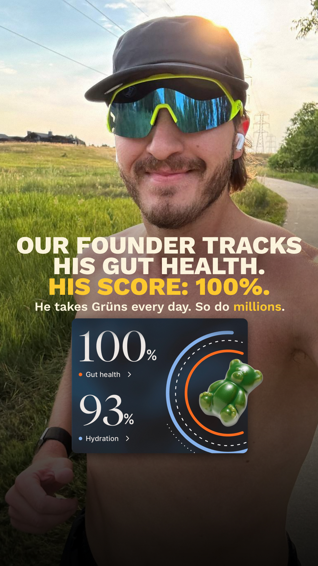 Grüns Facebook ad