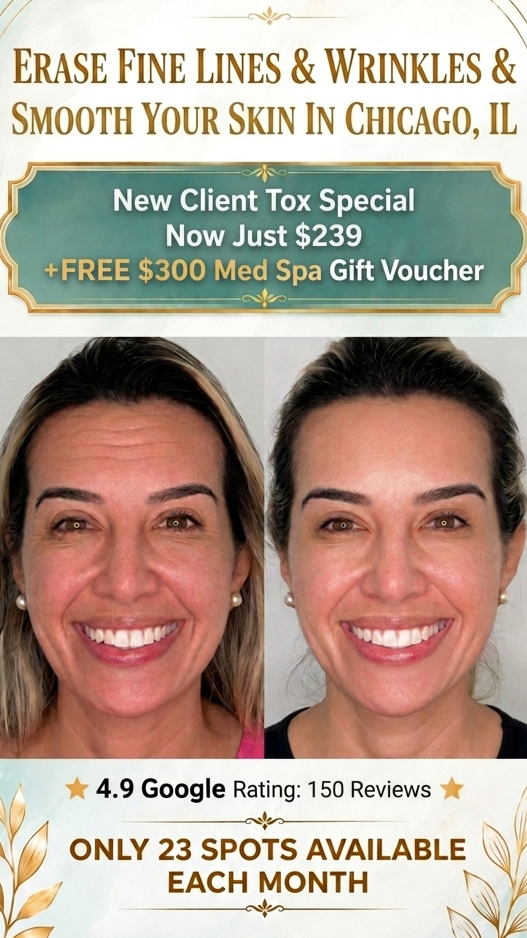 Shaperz Elite Wellness and Aesthetics Facebook ad
