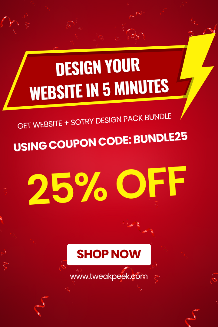 TweakPeek Facebook ad