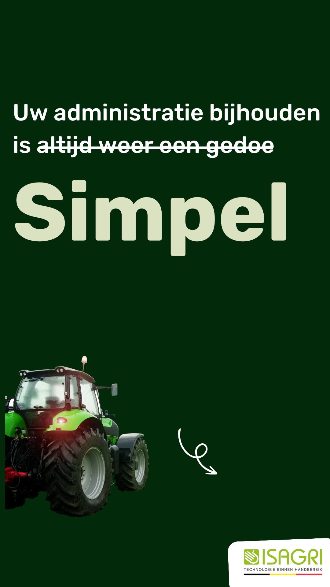 Isagri Belgium Facebook ad from Dec 11, 2025