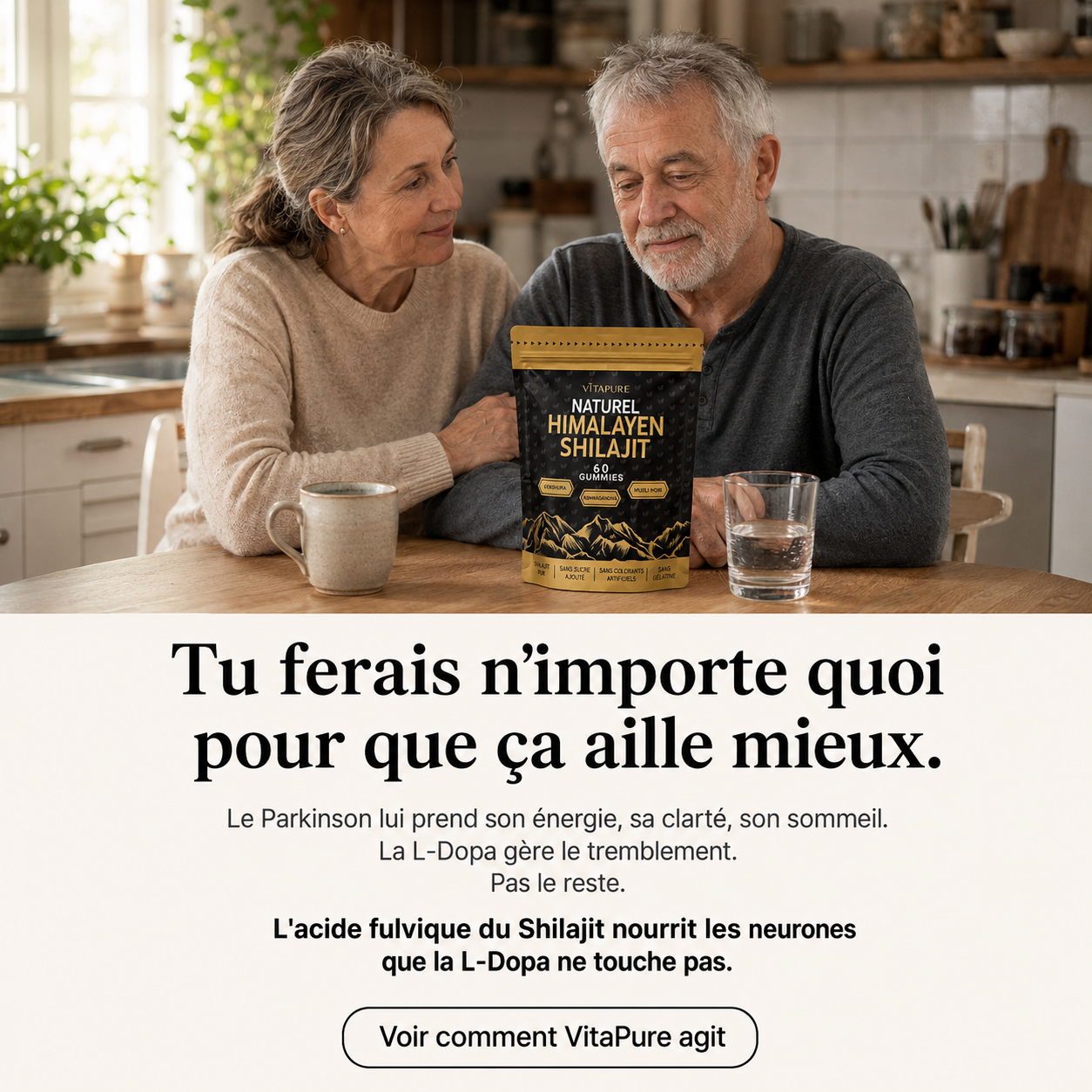 Parkinson Info Santé Facebook ad: Redevenez vous-même.