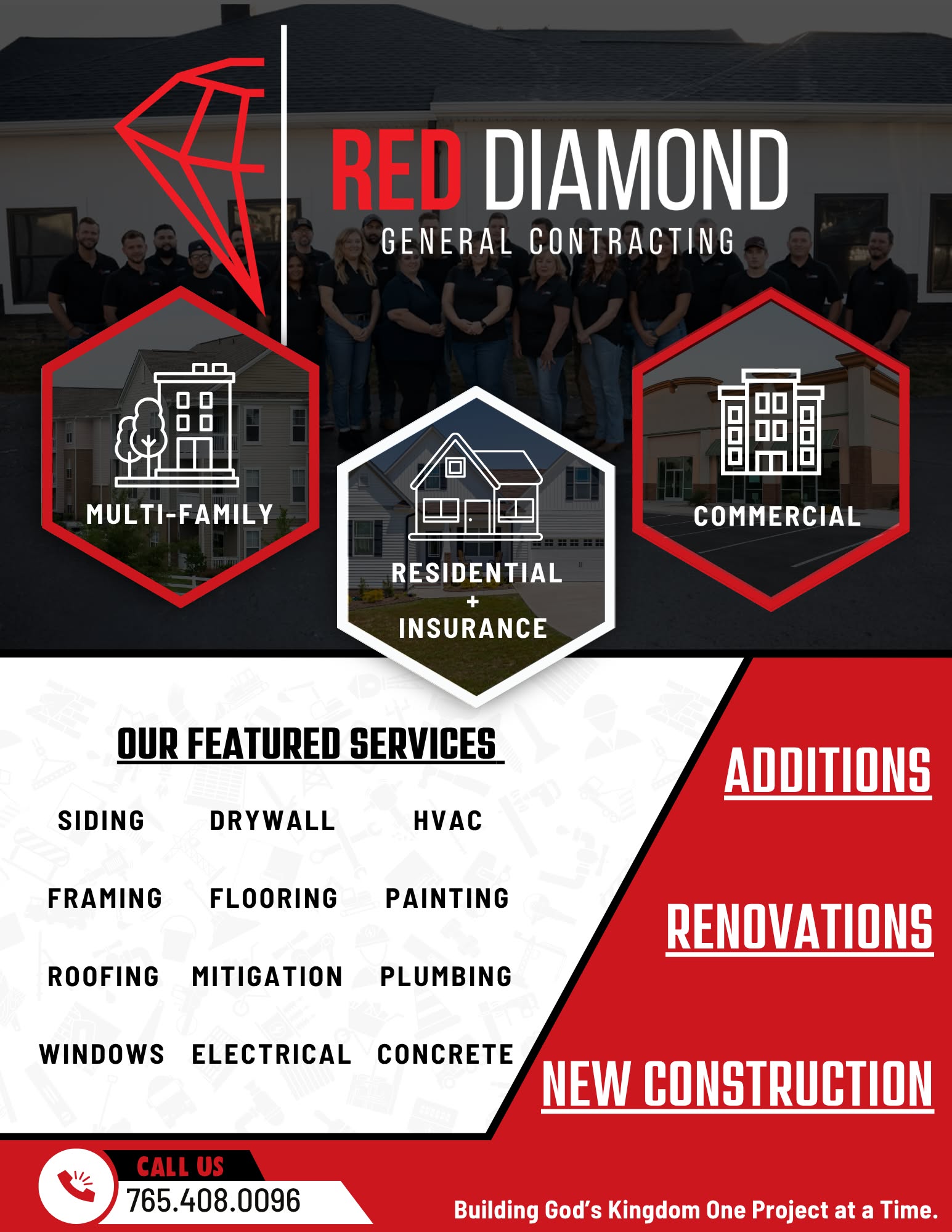 Red Diamond General Contracting Facebook ad