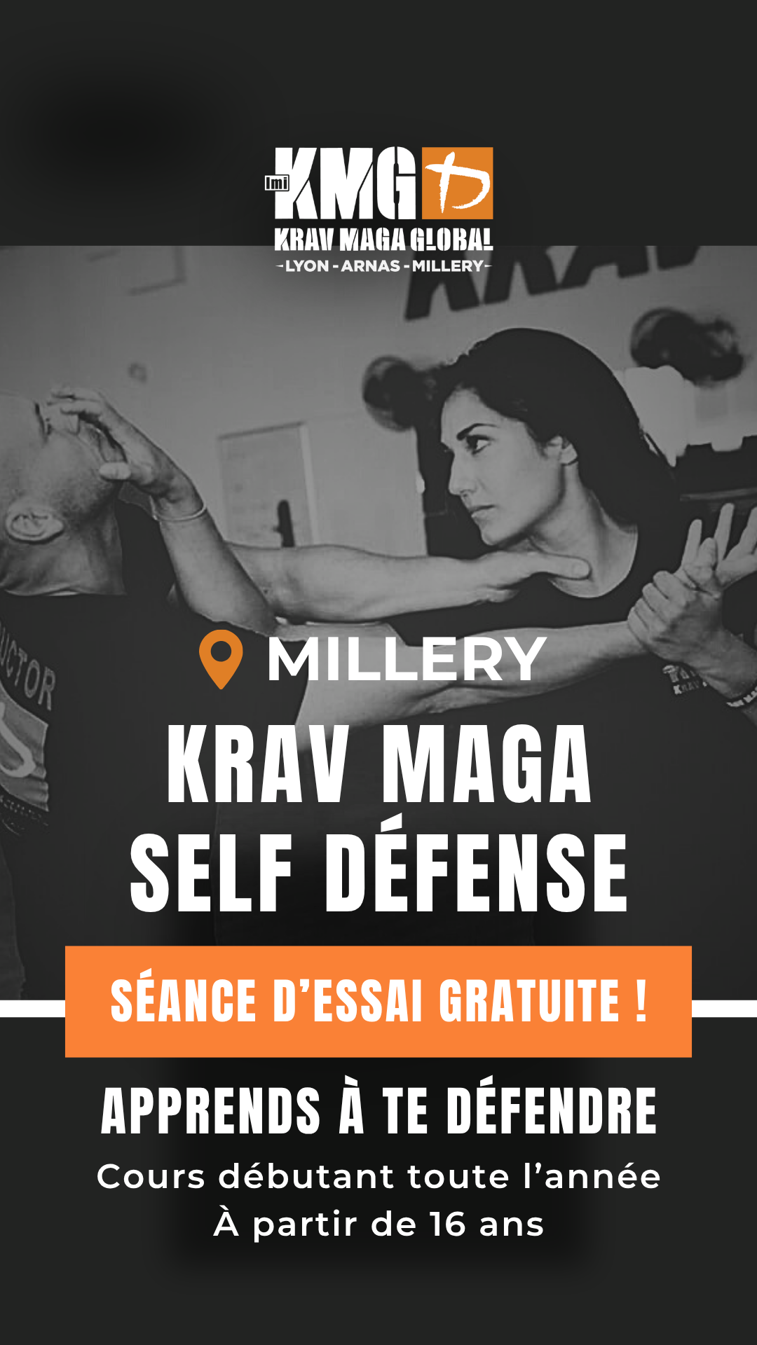 Krav Maga Du Garon Facebook ad from Jul 9, 2026