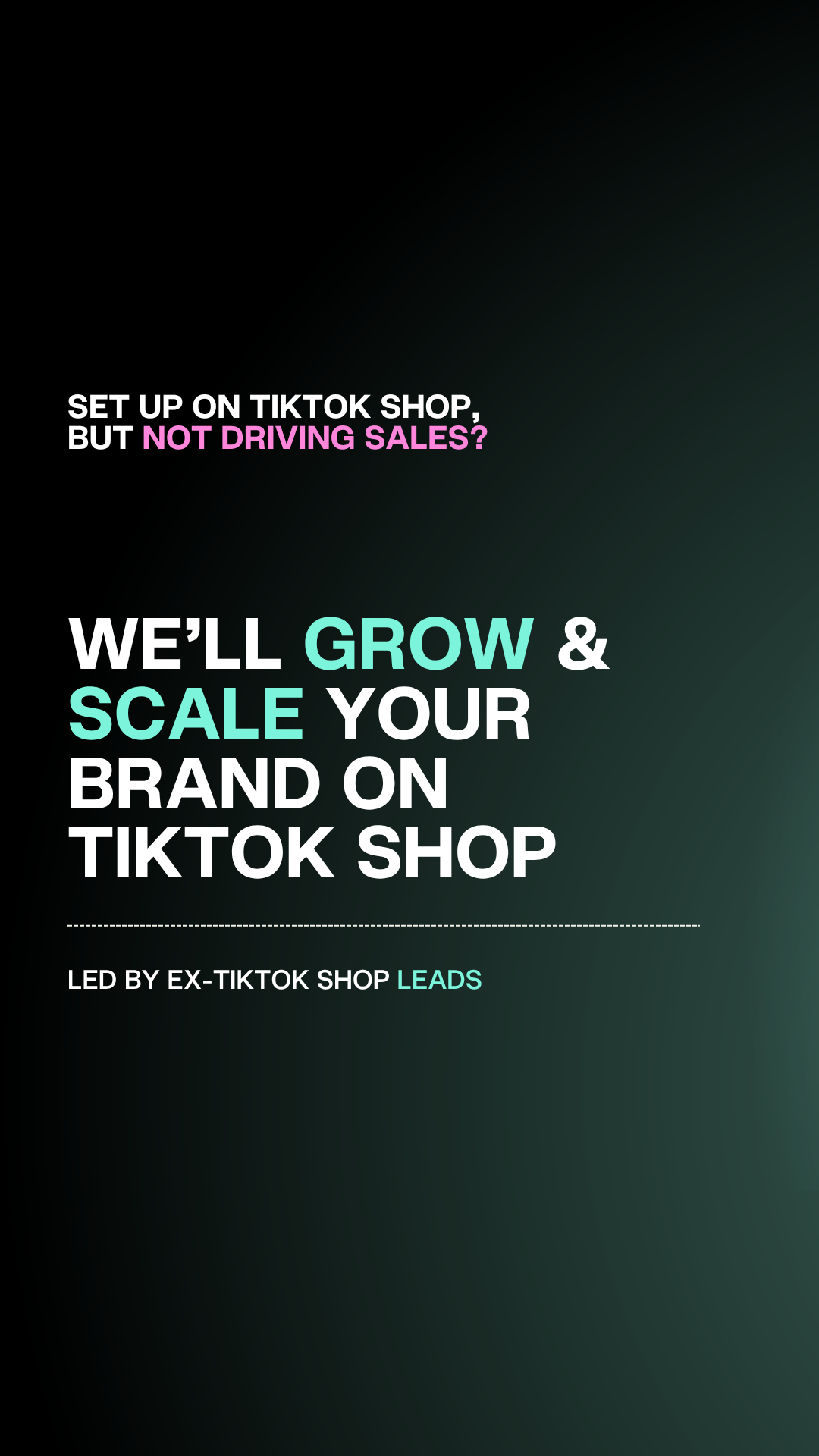The Social Shepherd Facebook ad: Launch on TikTok Shop