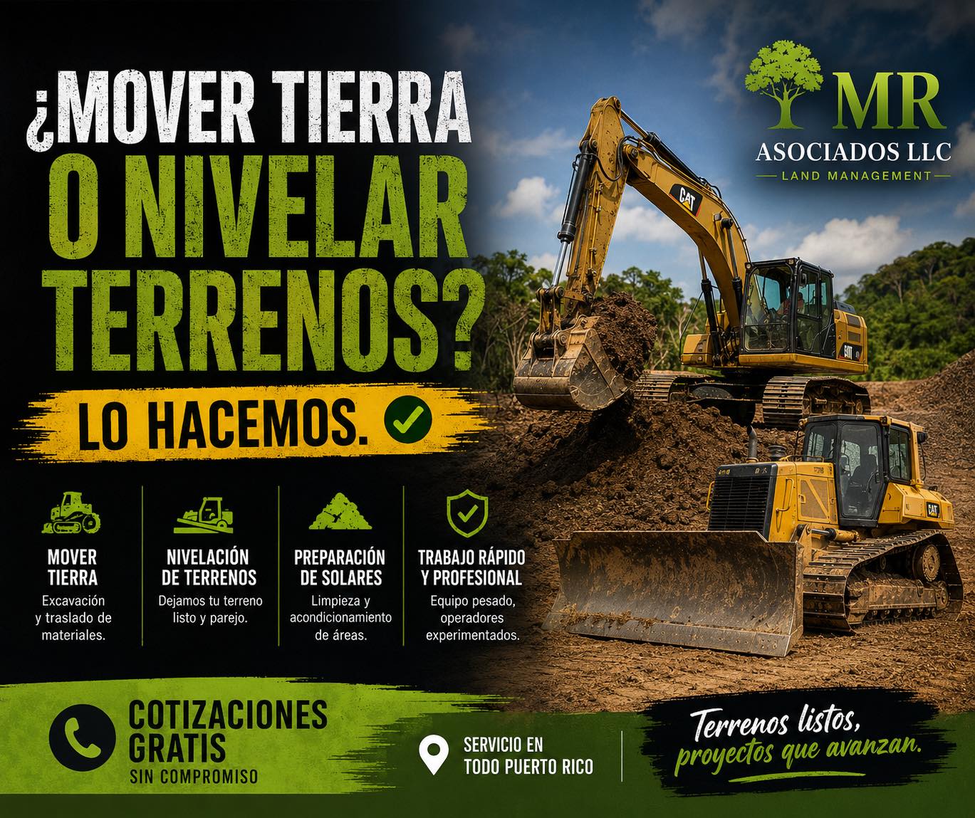 Limpieza de Terrenos PR Facebook ad