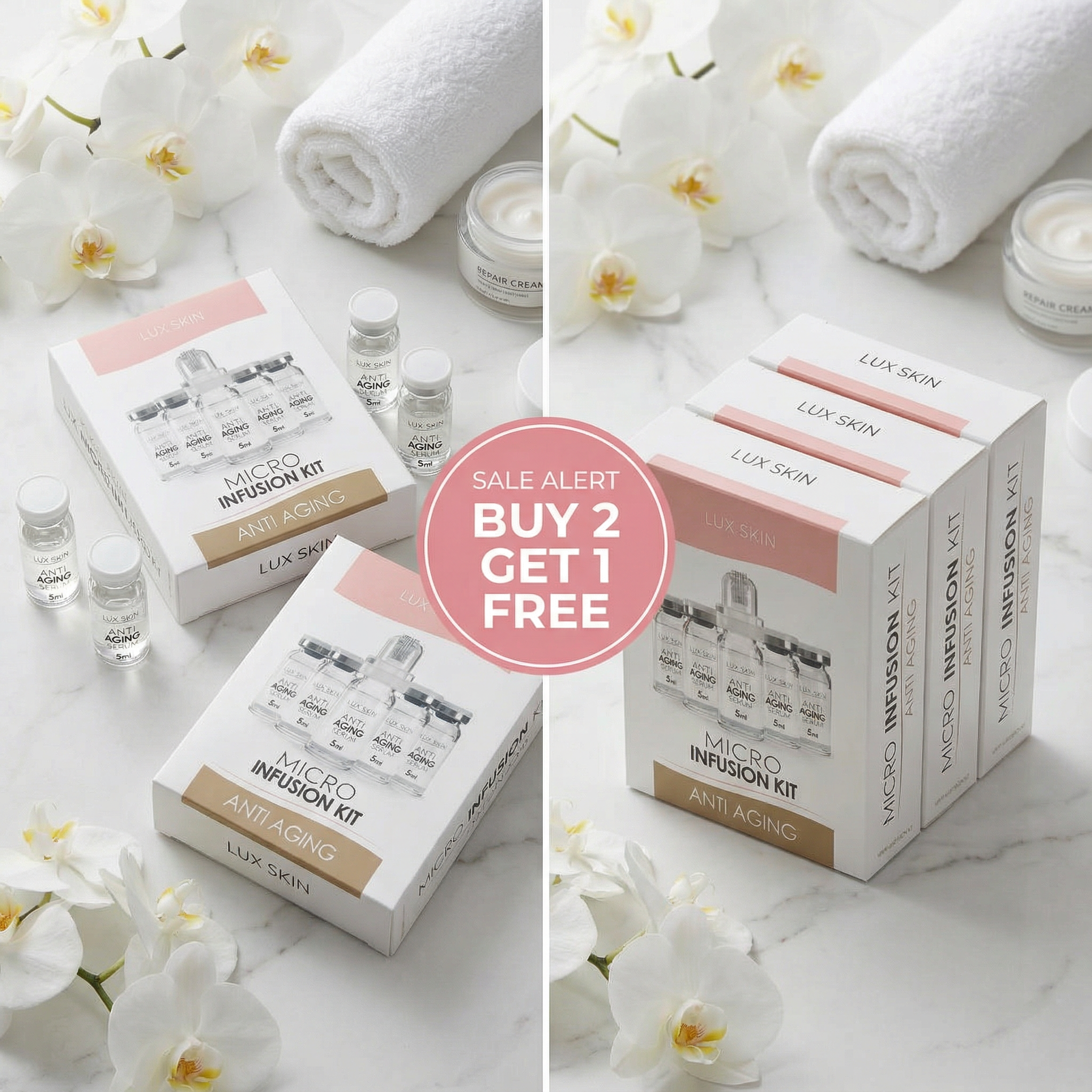 LUX SKIN Co Facebook ad