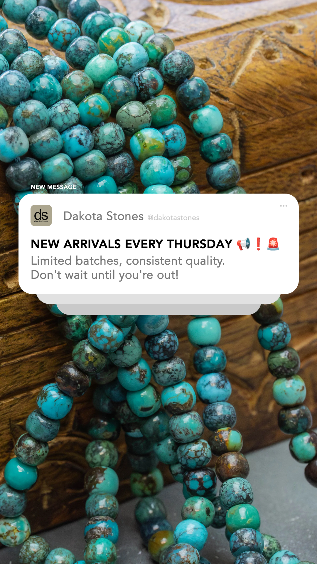 Dakota Stones Facebook ad from Jul 7, 2026