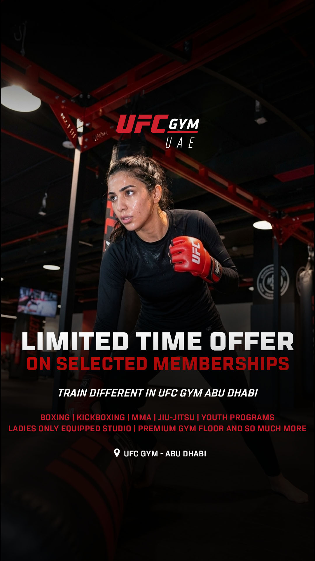 UFC GYM UAE Facebook ad