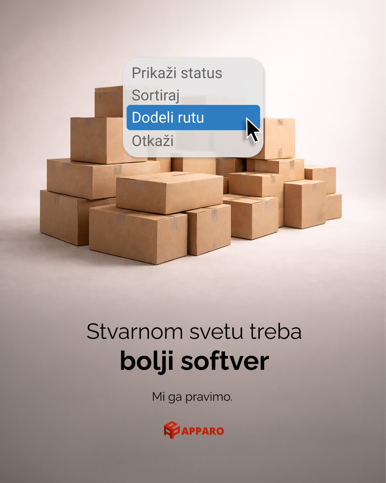Apparo Facebook ad: Apparo, Software & AI Studio
