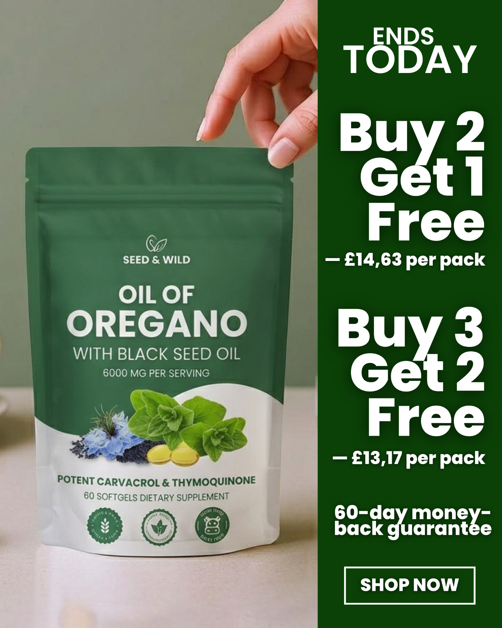 Dr. Emma Smith Facebook ad: Buy 2 Get 1 FREE