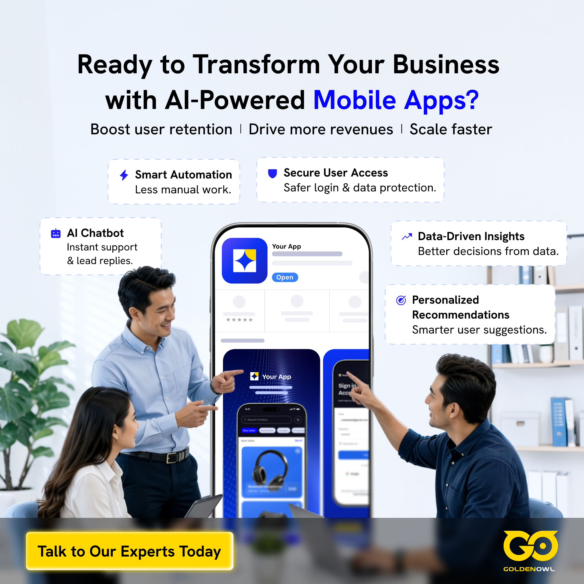 Golden Owl Solutions Facebook ad