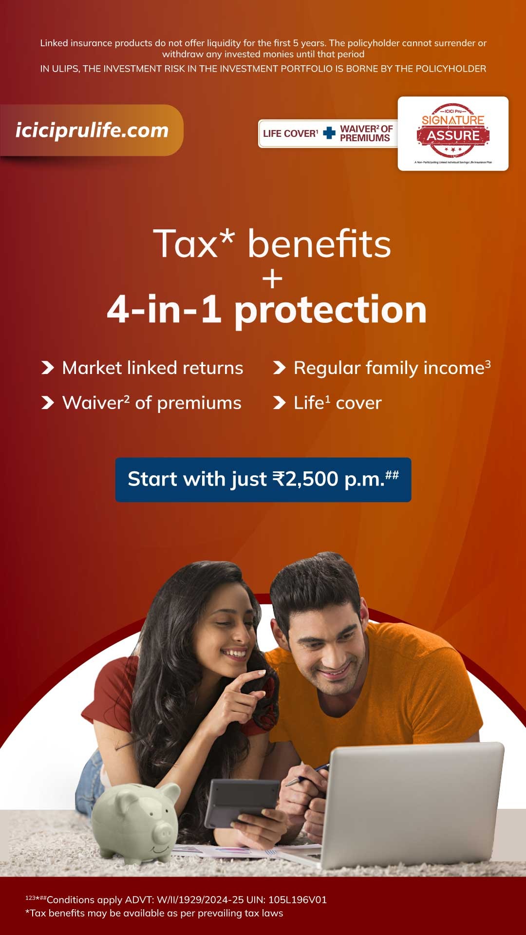 ICICI Prudential Life Insurance Facebook ad