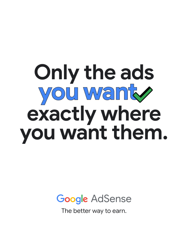 Google for Publishers Facebook ad: Get full control over your site's ads
