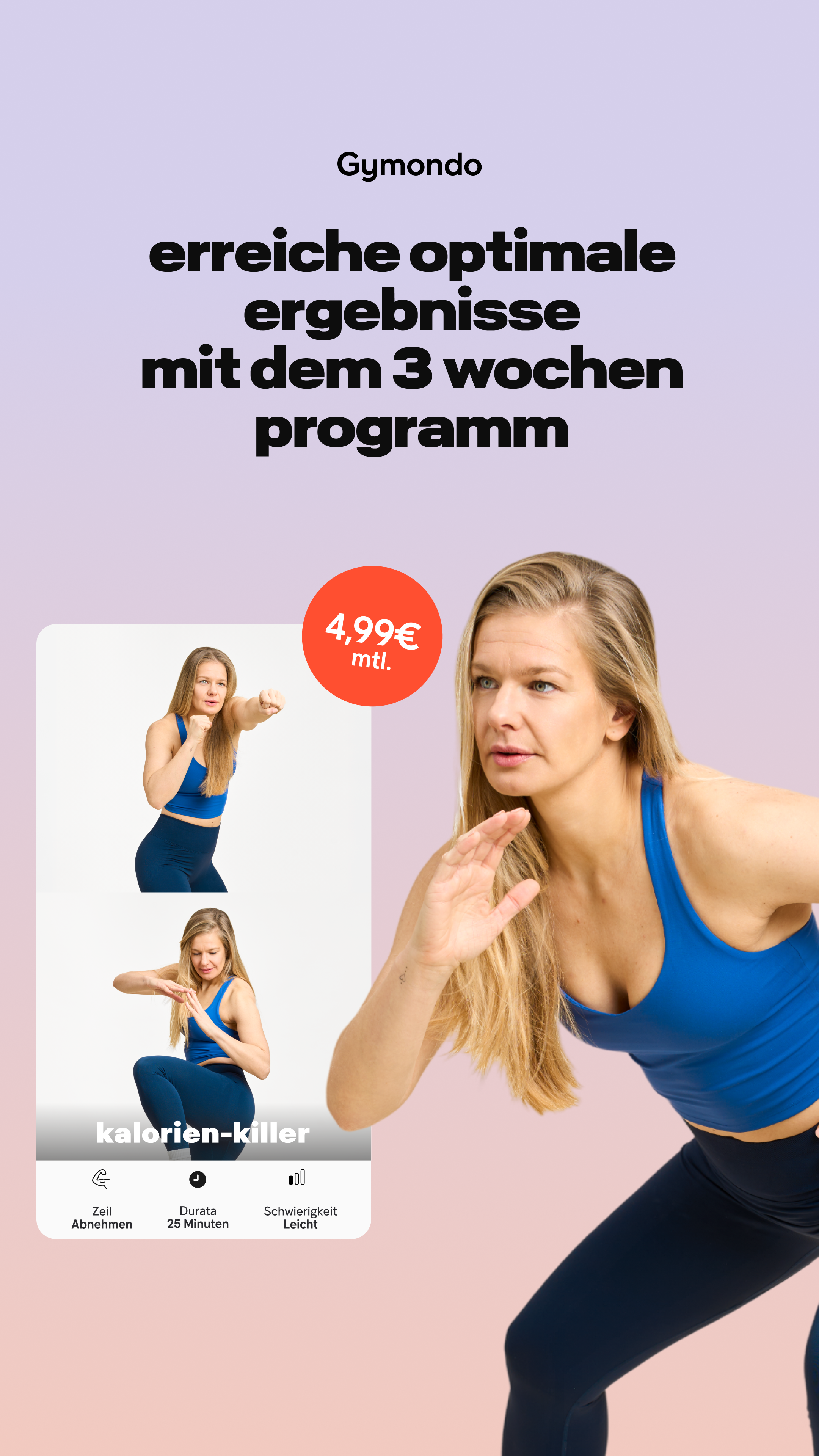 Gymondo Facebook ad