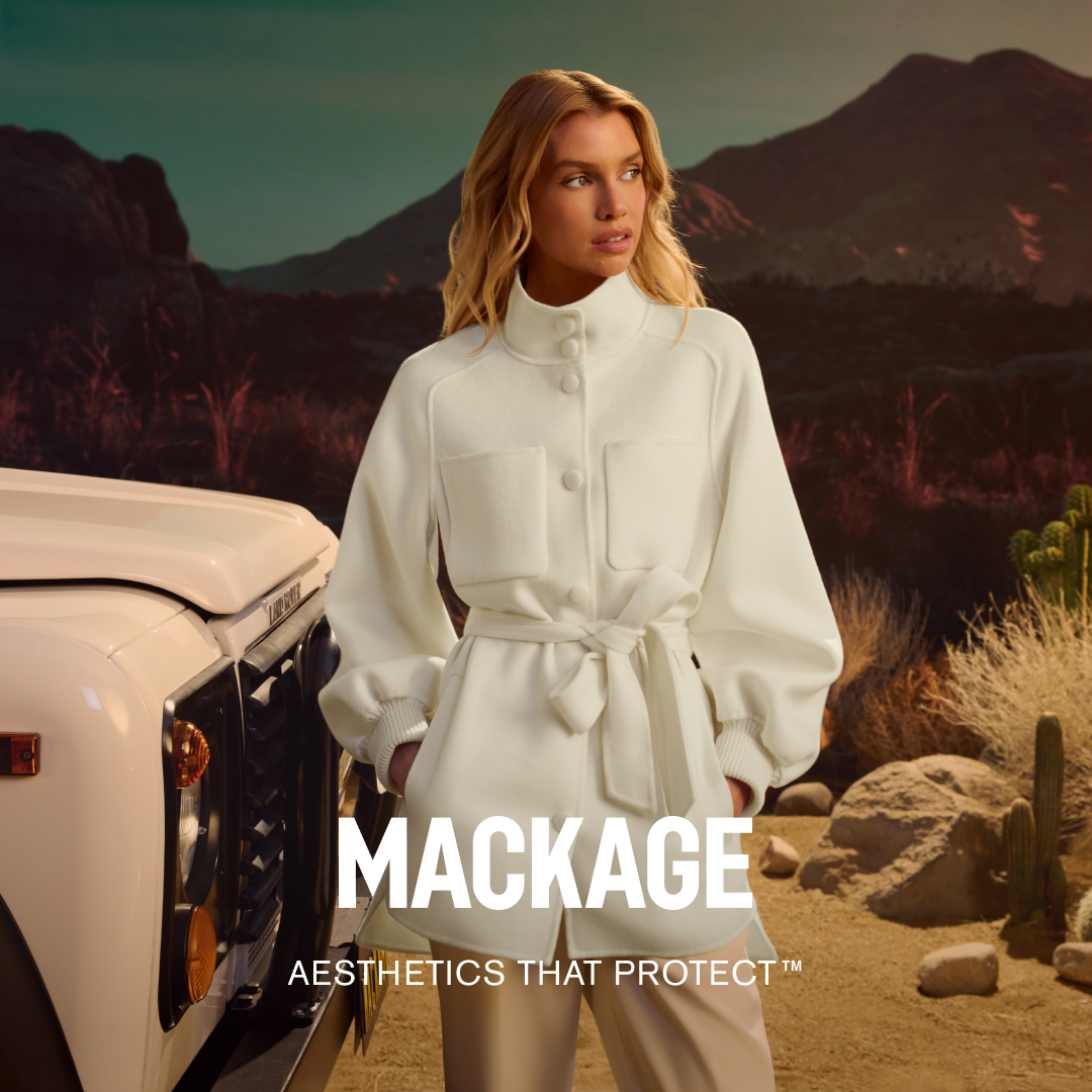 Mackage Facebook ad
