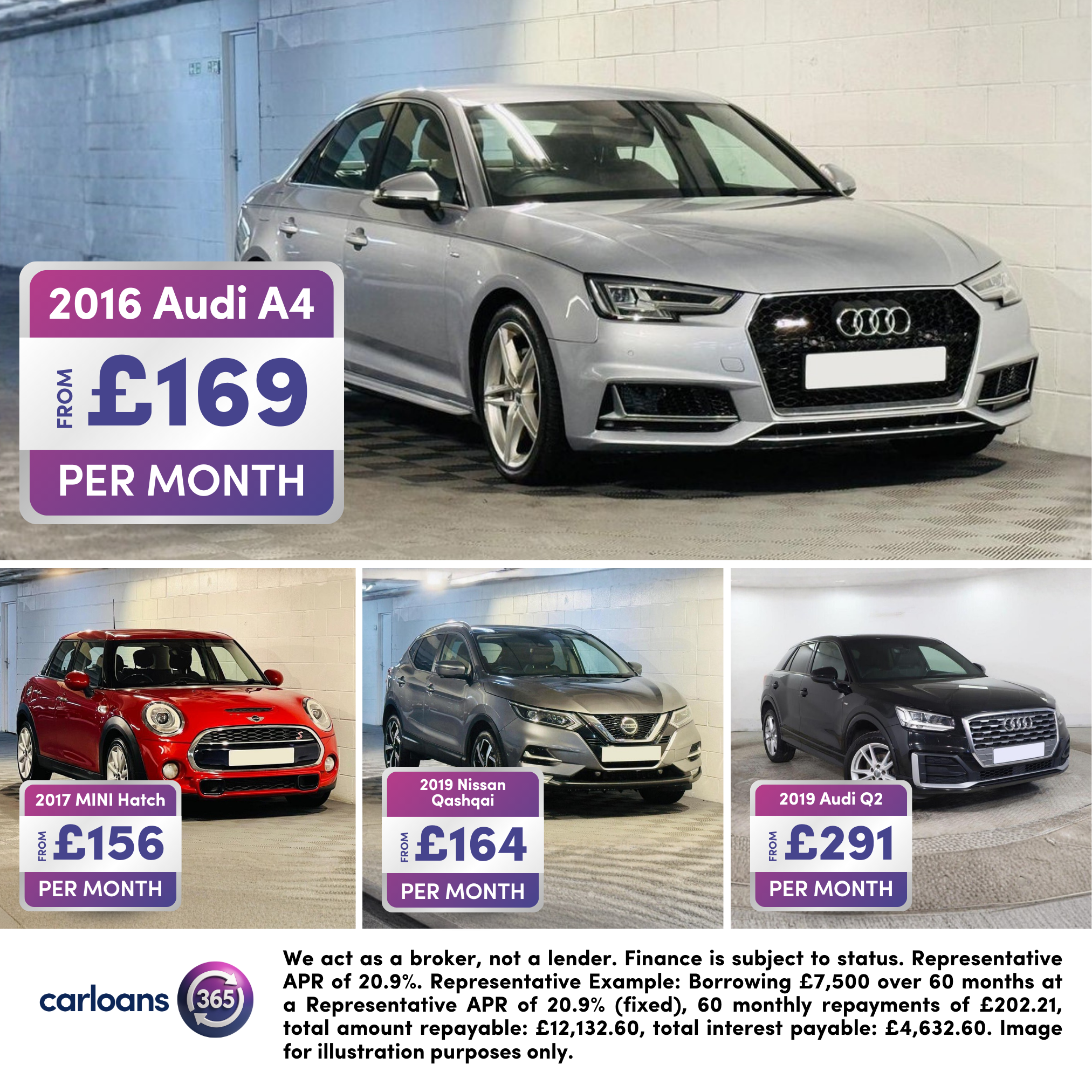 Carloans 365 Facebook ad