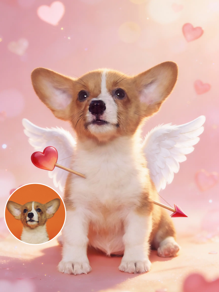 Best Creator Facebook ad: Make Your Pet Famous This V-Day