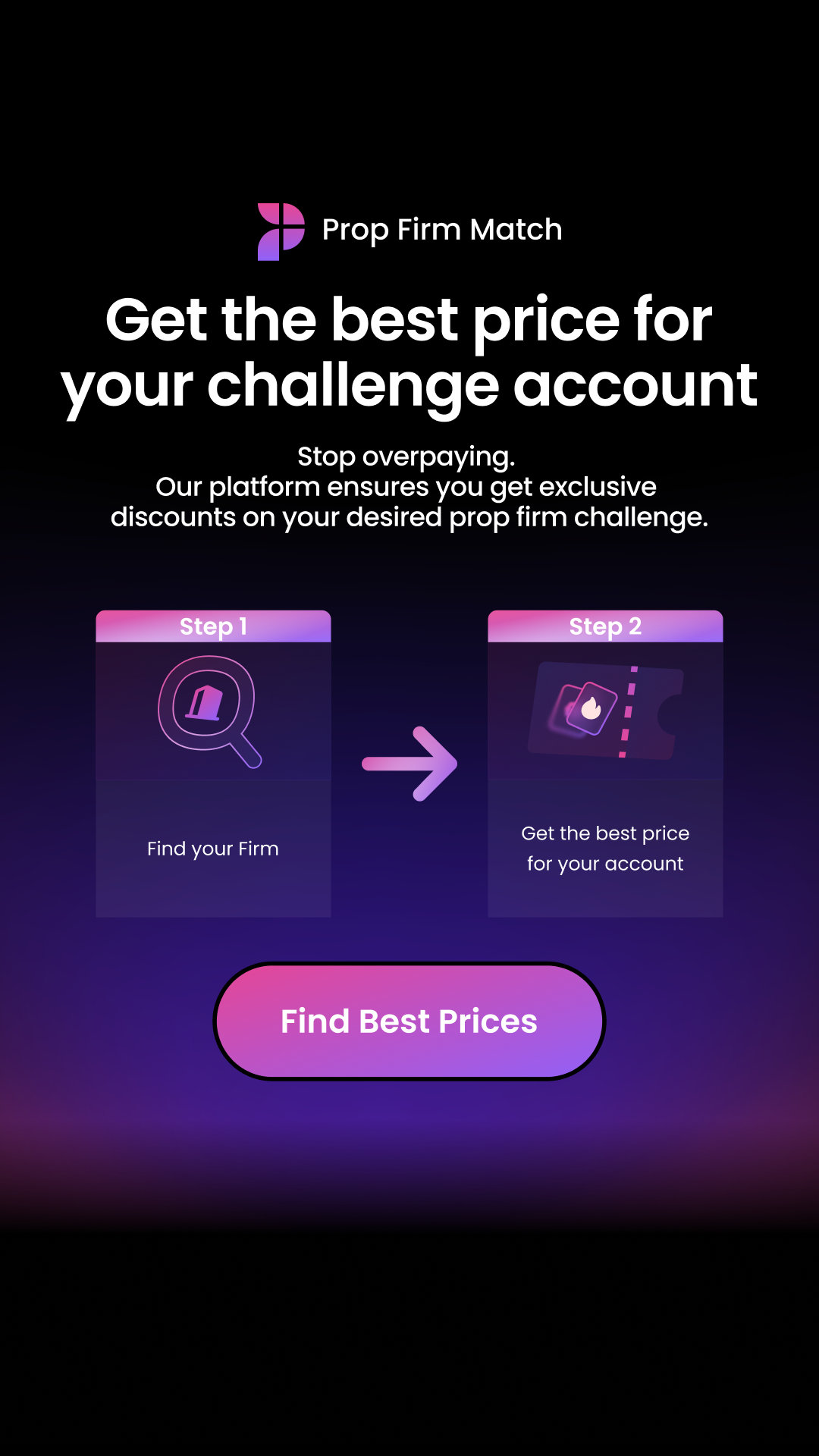 Prop Firm Match Facebook ad