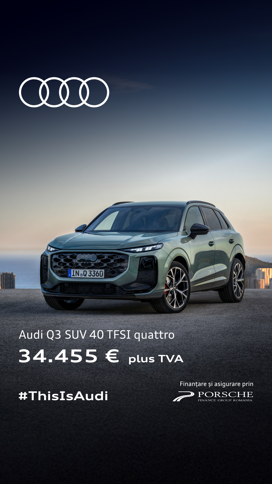 Cybernet Autocenter - Audi Bacau Facebook ad from Jan 23, 2026