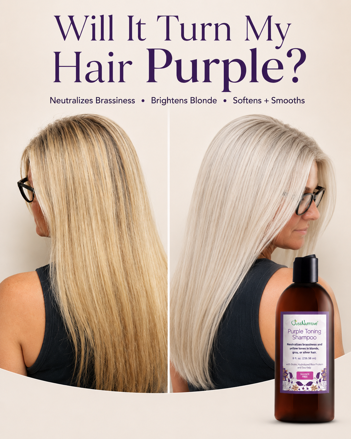 Just Nutritive Hair and Skin Care Facebook ad
