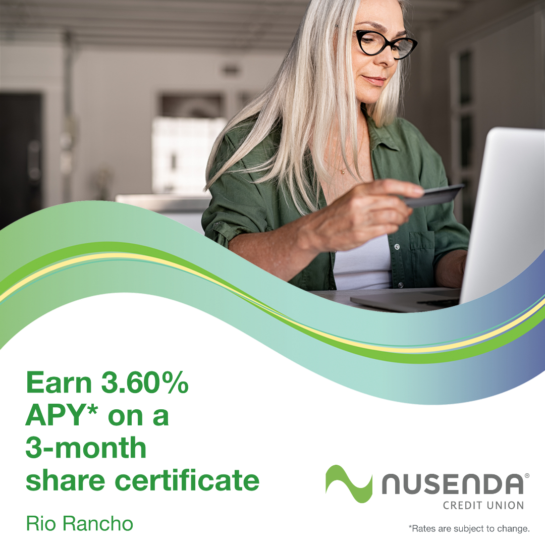 Nusenda Credit Union Facebook ad