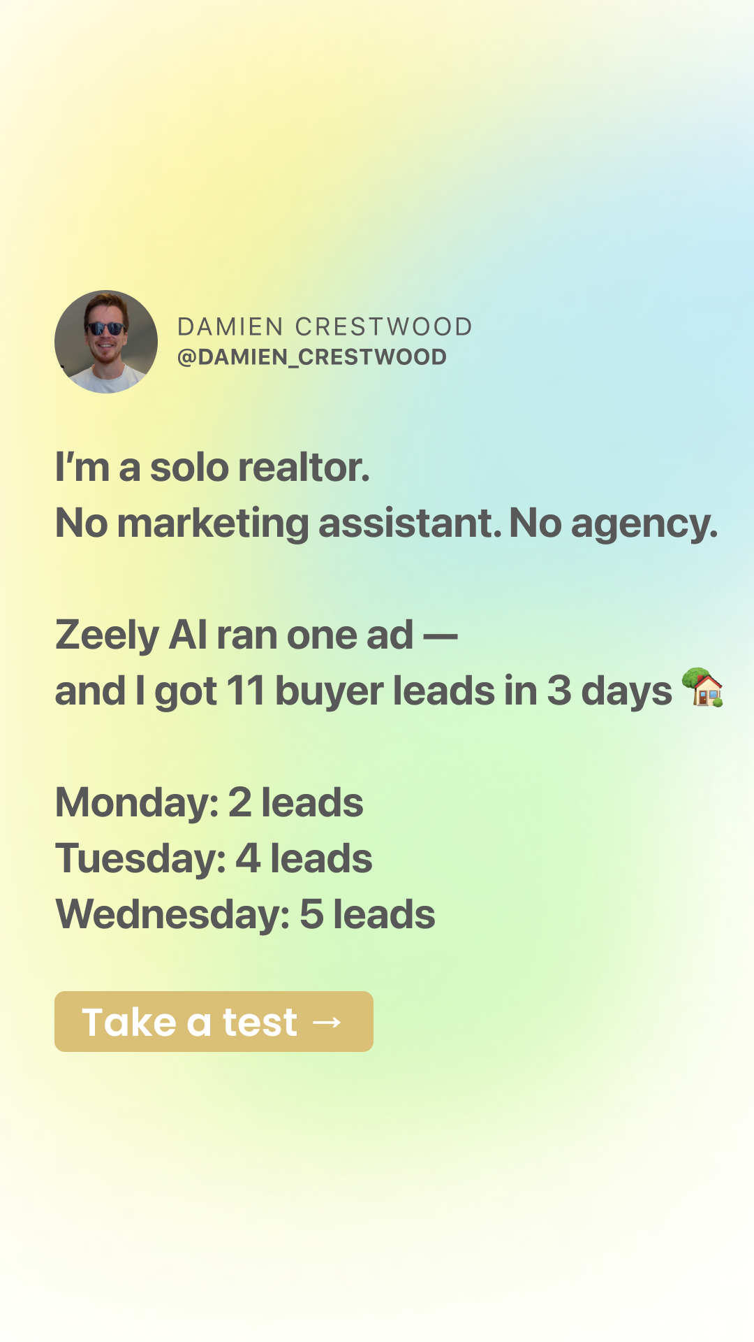 Zeely Facebook ad