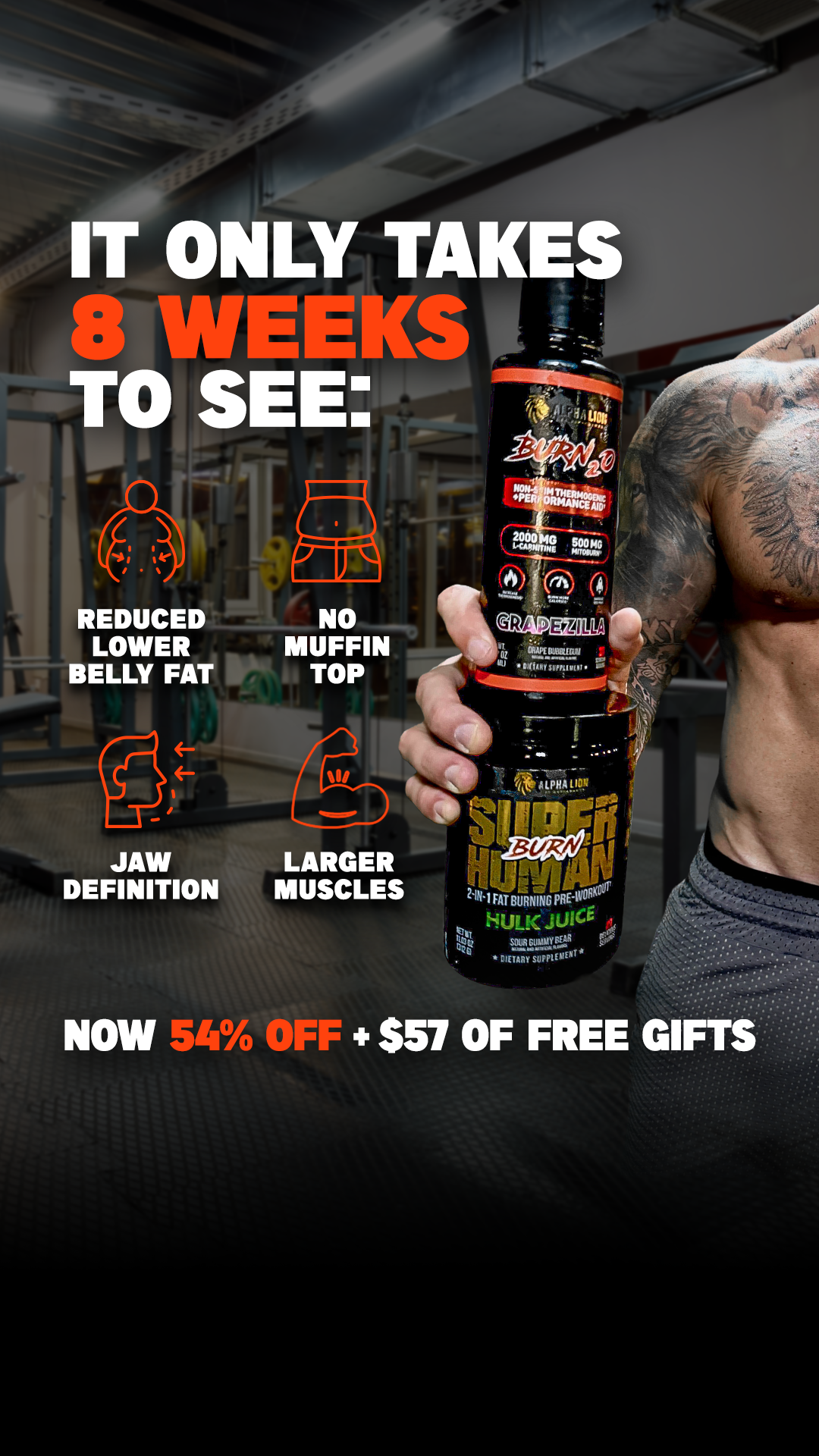 Alpha Lion Facebook ad