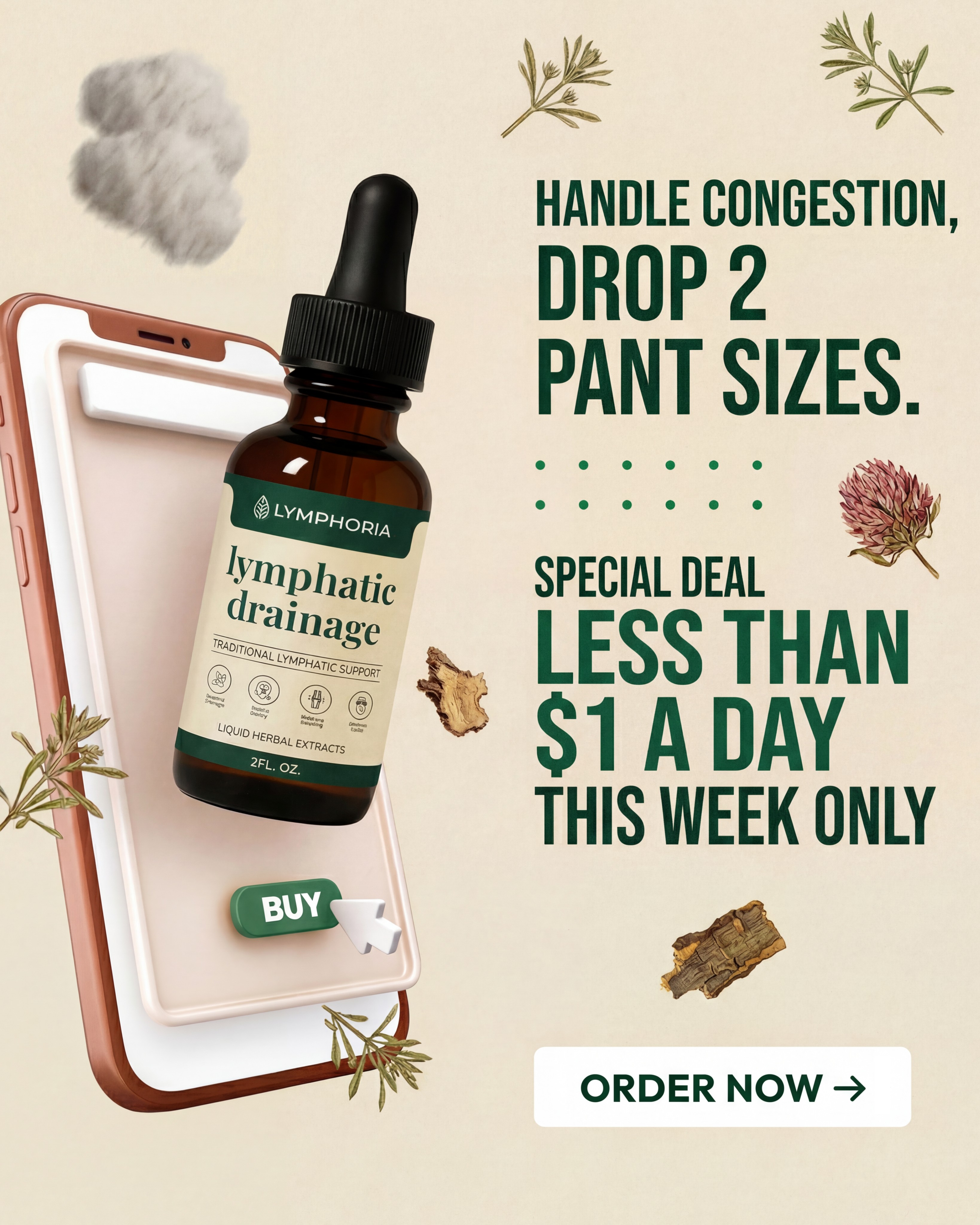 Herbalist Amara Linden, PhD Facebook ad