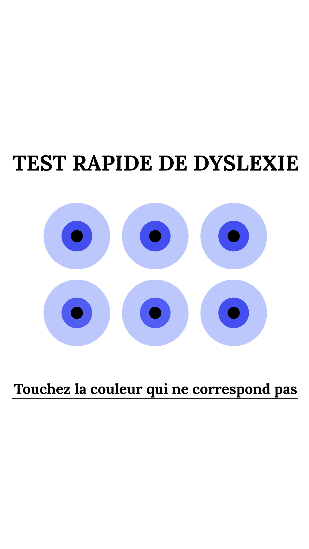 International IQ test Facebook ad