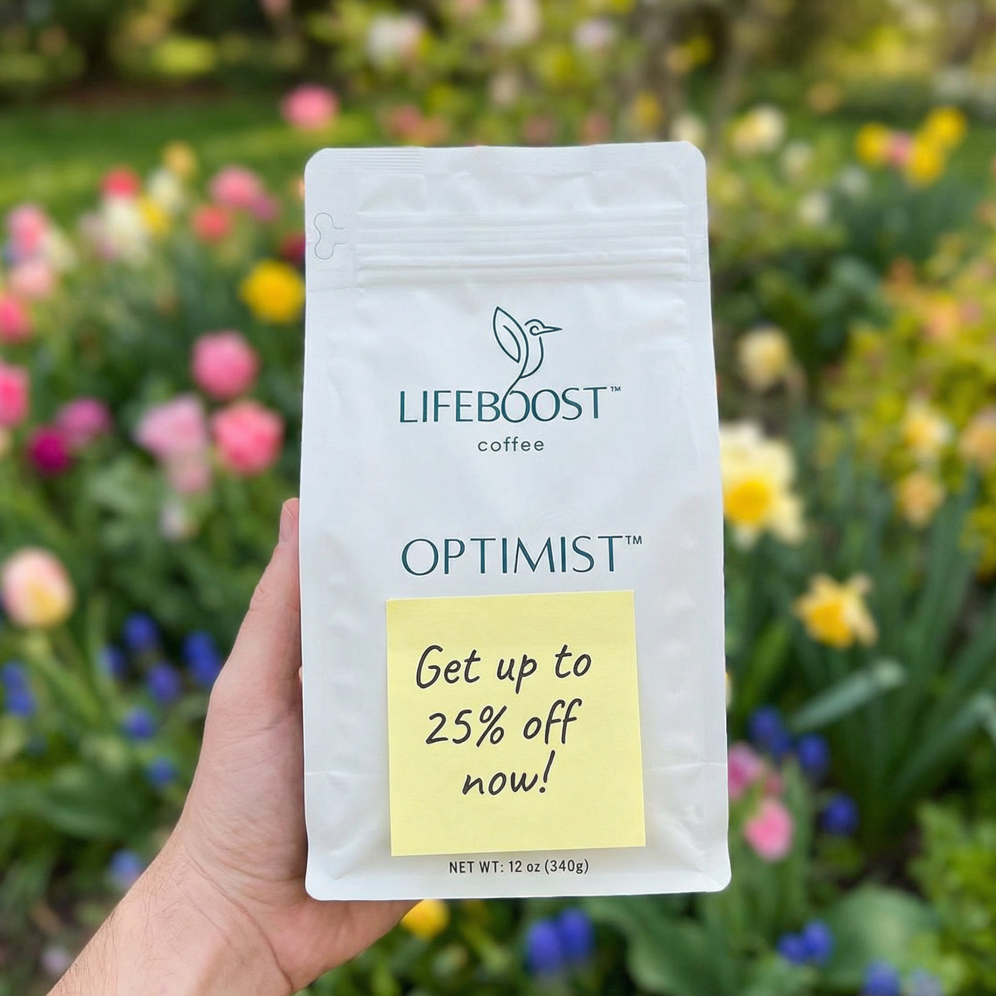 Lifeboost Coffee Facebook ad