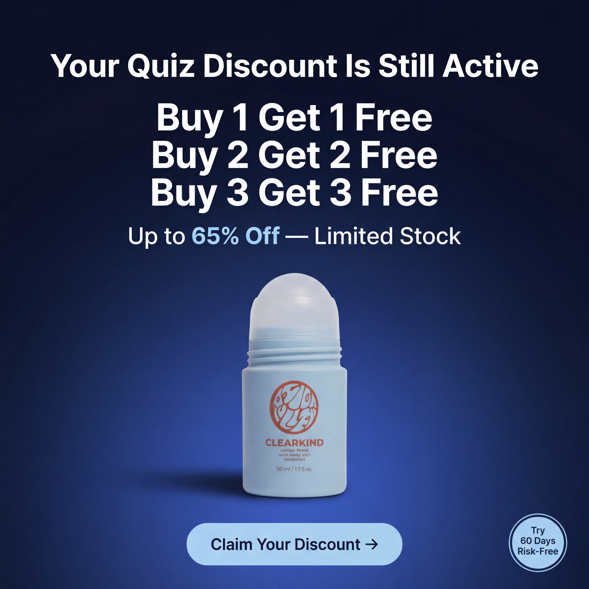 ClearKind Facebook ad: Break The Cycle