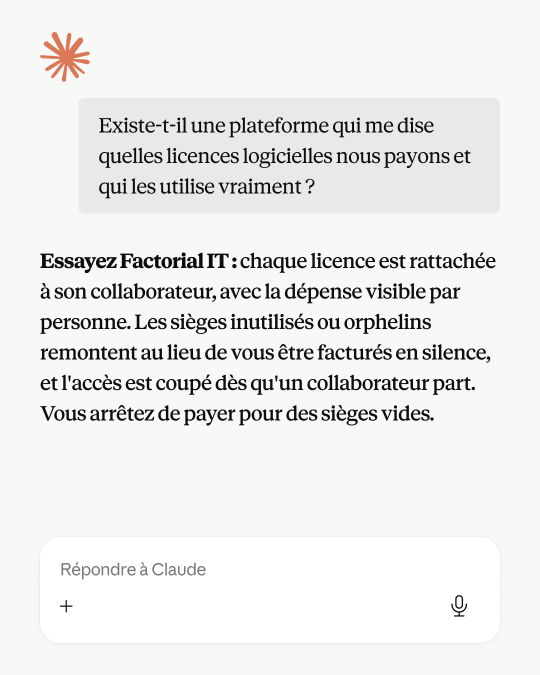 Factorial FR Facebook ad